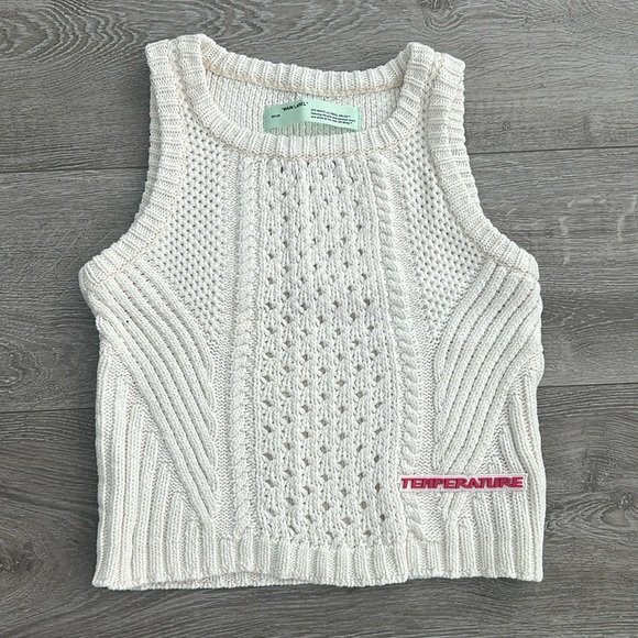 Off-White knit vest - Picture 1 of 8